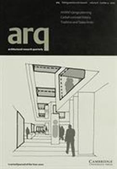 Paperback Arq: Architectural Research Quarterly: Volume 6, Part 4 Book