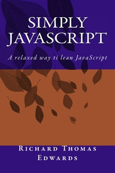 Paperback Simply JavaScript Book