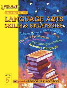 Paperback Language Arts Skills & Strategies Level 5 Book