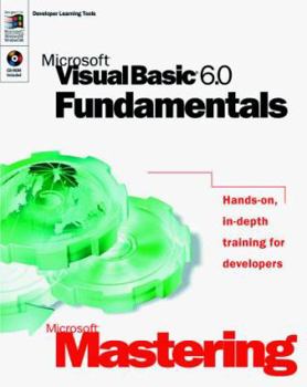 Paperback Microsoft Mastering: Microsoft Visual Basic 6.0 Fundamentals [With CDROM] Book