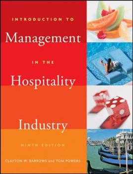 Hardcover Introduction to Management in the Hospitality Industry Book