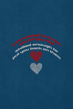 Cute Enough To Knock You Off Your Feet Skilled Enough To Put You Back On Them: All Purpose 6x9 Blank Lined Notebook Journal Way Better Than A Card Trendy Unique Gift Blue Points Physical Therapy