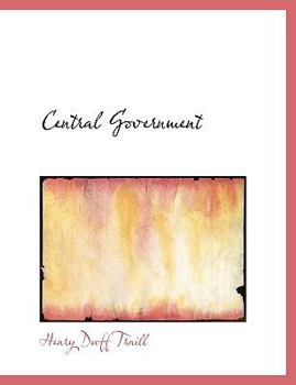 Paperback Central Government [Large Print] Book