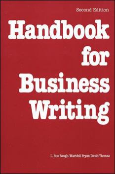 Paperback Handbook For Business Writing Book