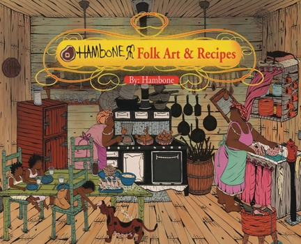 Hardcover Hambone Folk Art & Recipes Book
