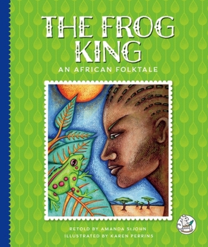 Library Binding The Frog King: An African Folktale Book