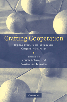 Paperback Crafting Cooperation: Regional International Institutions in Comparative Perspective Book