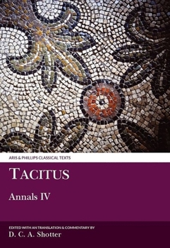 Paperback Tacitus: Annals IV Book