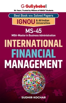 Paperback MS-45 International Financial Management Book