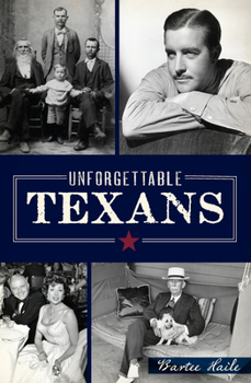 Paperback Unforgettable Texans Book