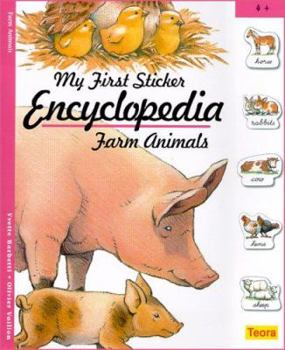 Paperback Farm Animals [With Stickers] Book