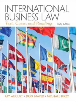 Hardcover International Business Law Book