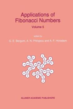 Paperback Applications of Fibonacci Numbers: Proceedings of 'The Fifth International Conference on Fibonacci Numbers and Their Applications', the University of Book