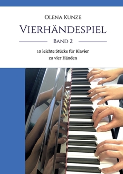 Paperback Vierhändespiel am Klavier: Band 2 [German] Book