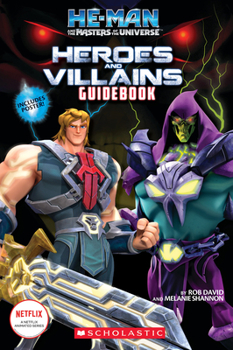 Paperback He-Man and the Masters of the Universe: Heroes and Villains Guidebook Book