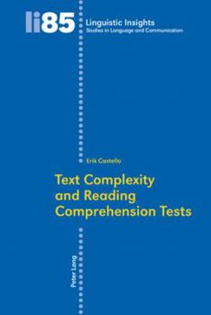 Paperback Text Complexity and Reading Comprehension Tests Book