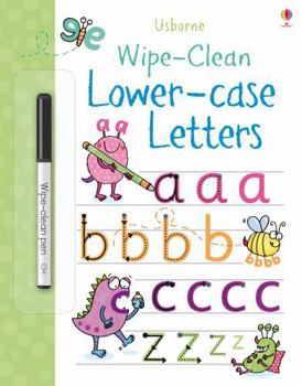 Paperback Wipe Clean Lower Case Letters Book