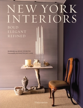 Hardcover New York Interiors: Bold, Elegant, Refined Book