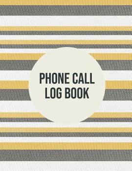Paperback Phone Call Log Book: 100 Pages Voice Mail Telephone Message Tracker Notebook (Volume 5) Book
