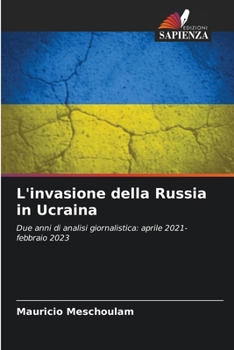 Paperback L'invasione della Russia in Ucraina [Italian] Book