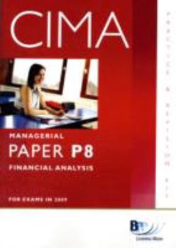 Paperback CIMA - P8: Financial Analysis: Kit Book