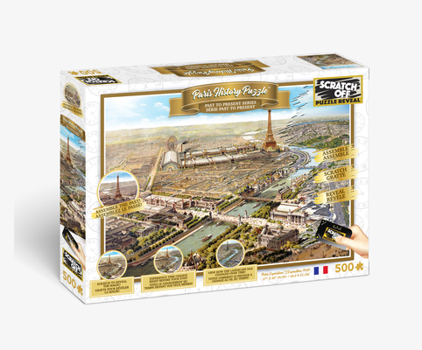 Misc. Scratch Off: History Puzzle: Paris [Multiple Languages] Book