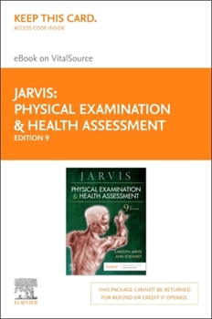 Printed Access Code Physical Examination and Health Assessment - Elsevier eBook on Vitalsource (Retail Access Card) Book