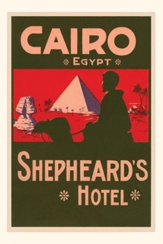 Paperback Vintage Journal Shepheard's Hotel, Cairo, Egypt Book