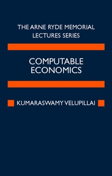 Hardcover Computable Economics Book