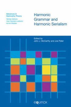 Hardcover Harmonic Grammar and Harmonic Serialism Book