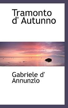 Paperback Tramonto D' Autunno Book