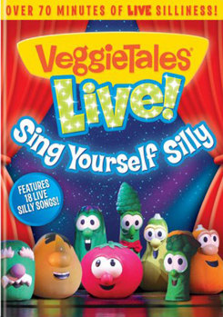 DVD Veggie Tales: Live! Sing Yourself Silly Book