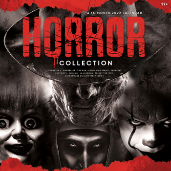Calendar 2022 Horror Collection Wall Book