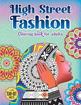 Paperback High Street Fashion: Coloring Book for Adults Book
