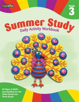 Paperback Summer Study Daily Activity Workbook: Grade 3 (Flash Kids Summer Study Book