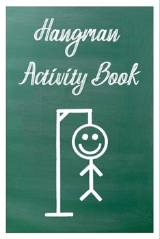 Paperback Hangman Activity Book: Game for Two or More Players Book