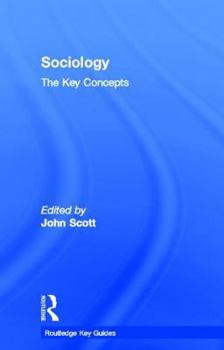 Hardcover Sociology: The Key Concepts Book