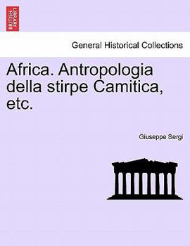 Paperback Africa. Antropologia Della Stirpe Camitica, Etc. Book