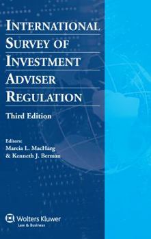 Hardcover International Survey of Investment Adviser Regulation Book