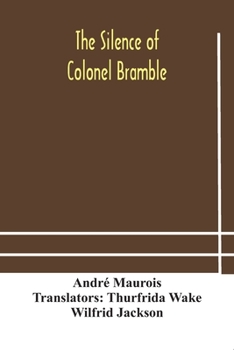 Paperback The silence of Colonel Bramble Book