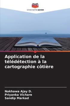 Paperback Application de la télédétection à la cartographie côtière [French] Book