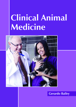 Hardcover Clinical Animal Medicine Book