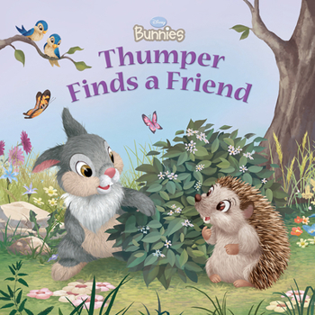 Paperback Disney Bunnies Thumper Finds a Friend Book