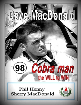 Paperback Dave MacDonald: Cobra Man. the WILL to WIN Book