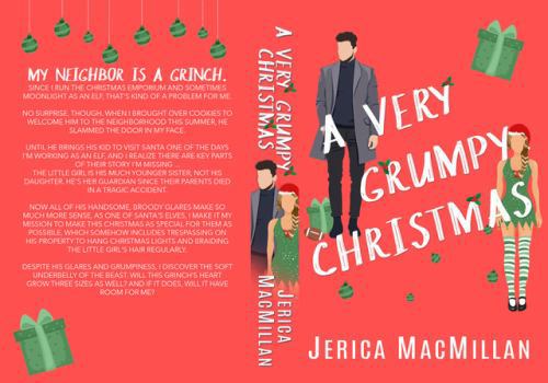 Paperback A Very Grumpy Christmas (Arcadian Falls Christmas) Book