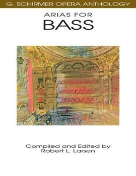 Paperback Arias for Bass: G. Schirmer Opera Anthology Book