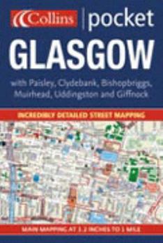 Paperback **GLASGOW POCKET ATLAS (BROCHE) Book