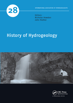 Paperback History of Hydrogeology Book