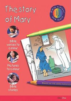 Paperback Bible Colour and Learn: 11 Mary Book