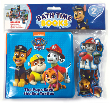 Misc. Paw Patrol Bathtime Books (Eva Bag) Book